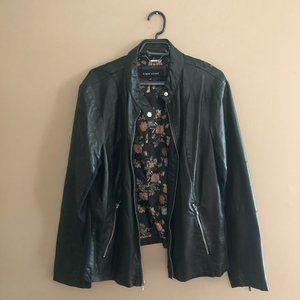 Faux Leather Jacket 2X